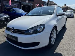 White Used 2013 VW Golf Cabriolet SE Cabriolet | £5,290 (Fair price)
