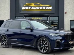 Blue Used 2021 BMW X7 M Sport SUV | £48,900 (Fair price)
