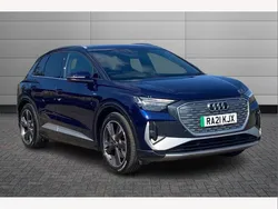 Blue Used 2021 Audi Q4 e-tron Comfort SUV | £26,495 (Expensive)