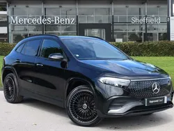 Black Used 2024 Mercedes EQA250+ AMG line SUV | £32,485