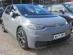Grey Used 2021 VW ID.3 Pure Hatchback | £13,495 (Fair price)