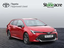 Red Used 2023 Toyota Corolla Sport Estate | £26,000 (Fair price)