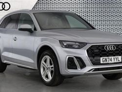 Silver Used 2024 Audi Q5 S-Line SUV | £35,612 (Fair price)