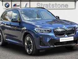 Blue Used 2022 BMW iX3 M Sport SUV | £31,890 (Fair price)