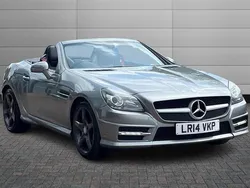 Palladium silver Used 2014 Mercedes SLK250 AMG Cabriolet | £8,490 (Fair price)