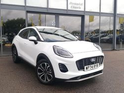 White Used 2024 Ford Puma Titanium Hatchback | £20,998 (Expensive)