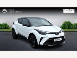 White/black Used 2023 Toyota C-HR Sport SUV | £22,287 (A bit pricey)