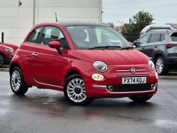 Red Used 2024 Fiat 500 Hatchback | £12,590 (A bit pricey)