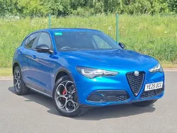 Metallic misano blue New 2025 Alfa Romeo Stelvio Sprint SUV | £39,998 (Super price)