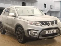 Grey Used 2018 Suzuki Vitara SUV | £9,700 (Fair price)