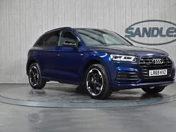 Blue Used 2019 Audi Q5 Black Edition SUV | £27,499 (Fair price)
