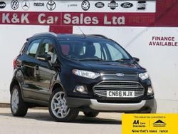 Black Used 2016 Ford Ecosport Titanium SUV | £7,995 (Fair price)