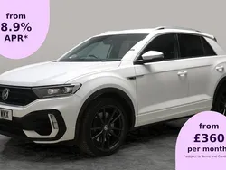 White Used 2021 VW T-Roc R SUV | £25,395 (Good price)