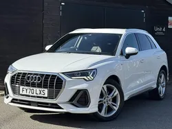 White Used 2020 Audi Q3 S-Line SUV | £23,490 (A bit pricey)