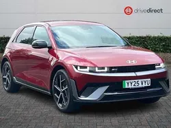 Metallic ultimate red New 2025 Hyundai Ioniq 5 N Line SUV | £42,493