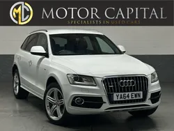 White Used 2015 Audi Q5 S-line plus SUV | £9,489 (Good price)