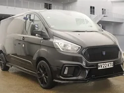 Black Used 2022 Ford Transit Custom Limited Van | £17,400 (Fair price)