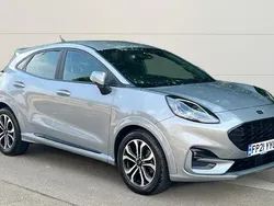 Silver Used 2021 Ford Puma ST-Line Coupe | £14,161 (Good price)