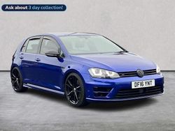 Blue Used 2016 VW Golf VII R Hatchback | £15,499 (Fair price)