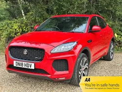 Red Used 2018 Jaguar E-Pace First Edition SUV | £13,349 (Fair price)