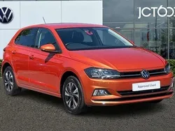 Orange Used 2021 VW Polo Match Hatchback | £13,901 (Fair price)