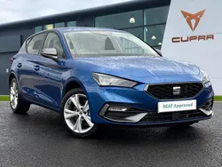 Blue New 2025 Seat Leon FR Hatchback | £25,290 (Super price)