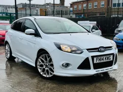 White Used 2014 Ford Focus Zetec Hatchback | £6,495 (Fair price)