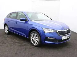 Race blue metallic Used 2023 Skoda Scala SE L Hatchback | £18,308 (Fair price)