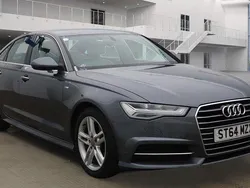 Grey Used 2014 Audi A6 S-Line Sedan | £9,495 (Fair price)