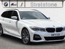 White Used 2021 BMW 320 M Sport Estate | £27,990 (A bit pricey)