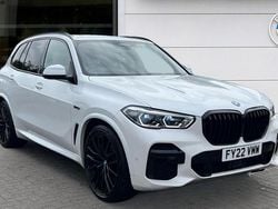 White Used 2022 BMW X5 M Sport SUV | £42,306 (Fair price)