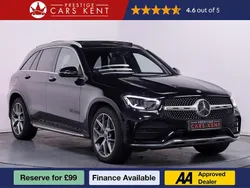 Black Used 2020 Mercedes GLC300 AMG Line Premium Estate | £28,499 (Fair price)