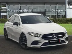 White Used 2022 Mercedes A200 AMG Line Premium Sedan | £22,805 (A bit pricey)