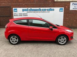 Red Used 2014 Ford Fiesta Zetec Hatchback | £3,195 (Fair price)