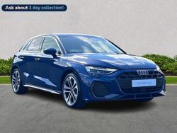Blue Used 2025 Audi A3 S-Line Hatchback | £28,751 (A bit pricey)