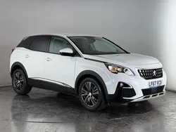 White Used 2017 Peugeot 3008 Allure Estate | £12,550 (Fair price)