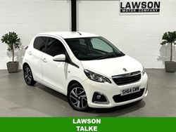 White Used 2014 Peugeot 108 Allure Hatchback | £4,490 (Fair price)