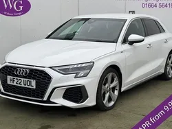 White Used 2022 Audi A3 S-Line Hatchback | £20,950 (Fair price)