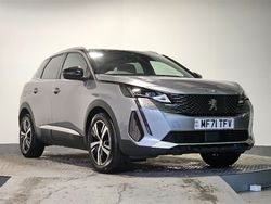 Grey Used 2021 Peugeot 3008 GT SUV | £19,695 (A bit pricey)