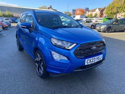 Blue lightning Used 2023 Ford Ecosport ST-Line SUV | £13,990 (Fair price)