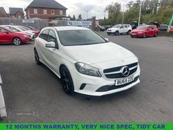 White Used 2016 Mercedes A180 Executive Hatchback | £9,795 (A bit pricey)