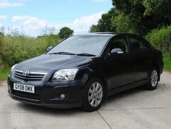Black Used 2008 Toyota Avensis Hatchback | £3,495 (Expensive)