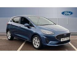 Blue Used 2022 Ford Fiesta Titanium Hatchback | £13,234 (Fair price)