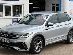 Reflex silver metallic Used 2024 VW Tiguan R-line Edition SUV | £29,995 (Fair price)