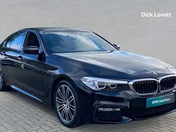 Black Used 2018 BMW 520 M Sport Sedan | £20,555 (Good price)