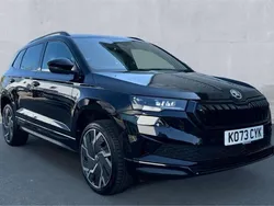 Black Used 2024 Skoda Karoq SportLine SUV | £27,690 (Fair price)