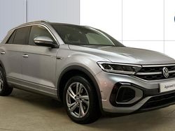 Silver Used 2023 VW T-Roc R-line SUV | £22,603 (Fair price)