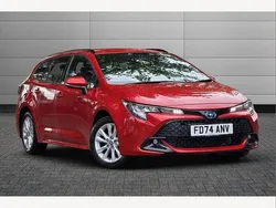 Red Used 2024 Toyota Corolla Sport Estate | £23,499 (Fair price)