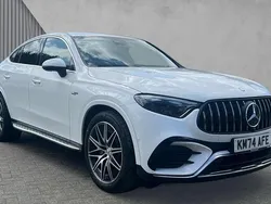 White Used 2024 Mercedes GLC43 AMG Premium Coupe | £66,131