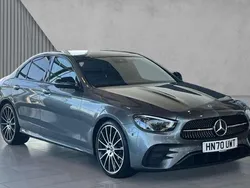 Grey Used 2021 Mercedes E220 AMG line Sedan | £30,102